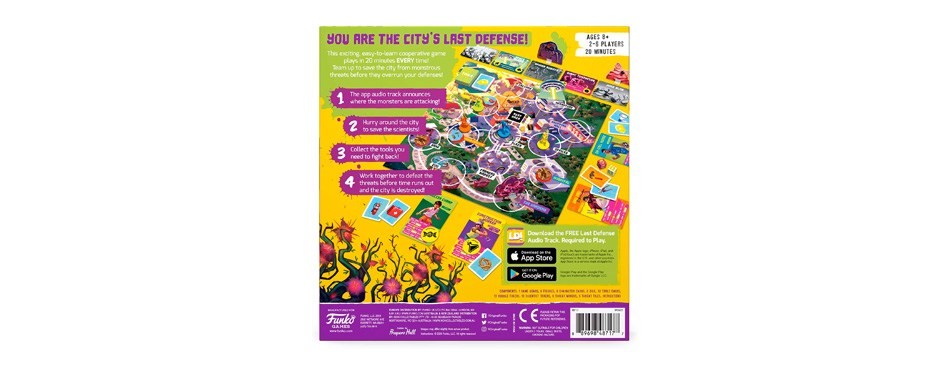 funko last defense! board game