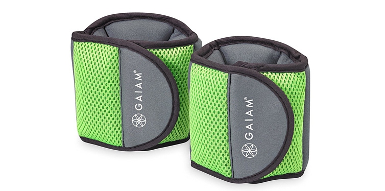 gaiam fitness 5lb ankle weights