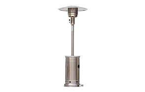 garden treasures 48000-btu stainless steel outdoor heater