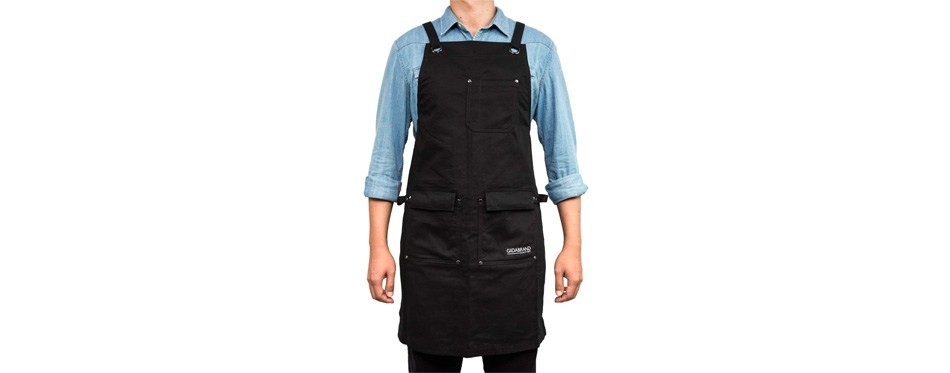 gidabrand professional grade chef kitchen apron