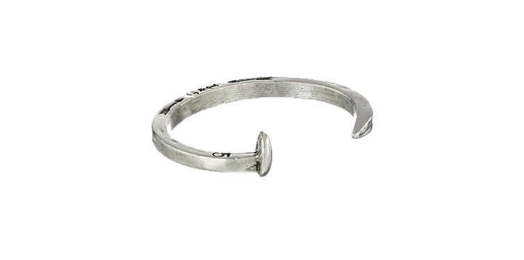 Giles & Brother Men’s Railroad Spike Cuff Bracelet