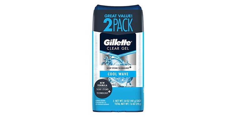 gillette endurance antiperspirant