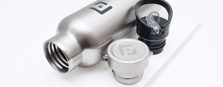 glacier point vacuum insulated stainless steel water bottle