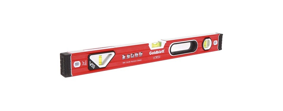 goldblatt double view vertical site i-box spirit level