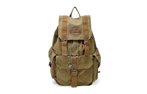 gootium high density canvas backpack
