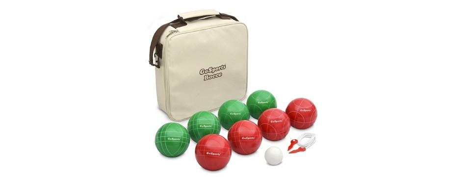 gosports 100mm regulation bocce ball set