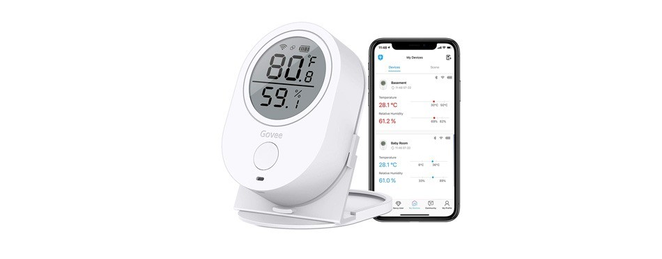 govee wifi digital indoor hygrometer thermometer