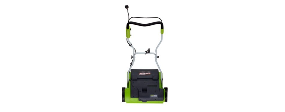 5 Best Lawn Dethatchers In 2019 Ing Guide Gear Hungry Greenworks 14 Inch 10 Amp Electric Dethatcher