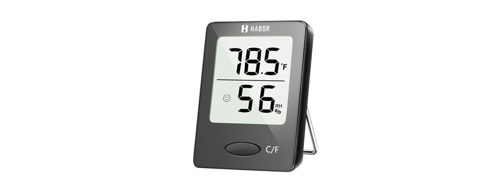 habor digital hygrometer indoor thermometer