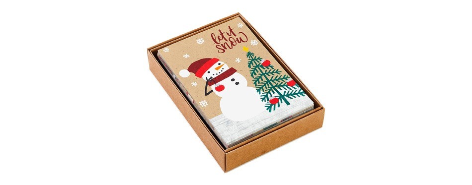 hallmark rustic holidays christmas cards
