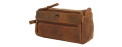 handmade buffalo dopp kit by rustictown
