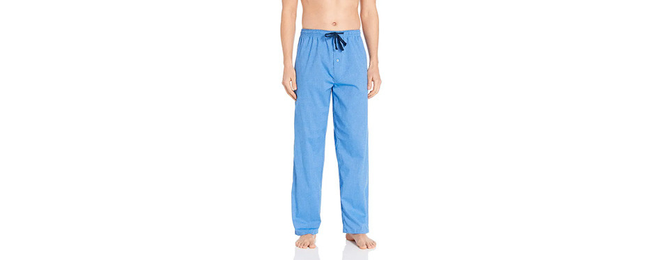 hanes woven plaid stretchy sleep pant