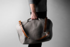 hardgraft Collected Shoulder Bag . Off Grey