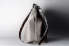 hardgraft Collected Shoulder Bag . Off Grey