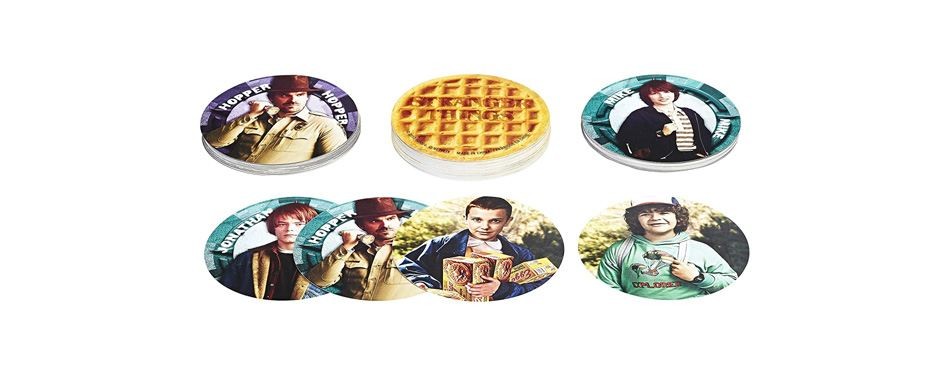 hasbro stranger things eggo card game