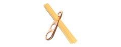 homey product rose gold copper plated stainless steel spaghetti measuring tool