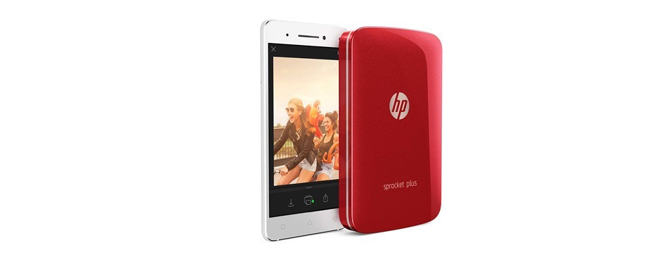 hp sprocket plus instant photo printer