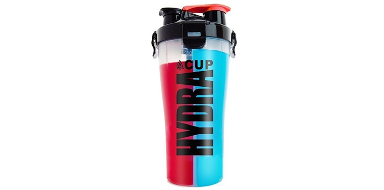 HydraCup Dual Threat Shaker Bottle