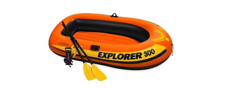 intex explorer 300, bateau pneumatique 3 places