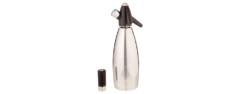 isi stainless steel soda siphon bottle
