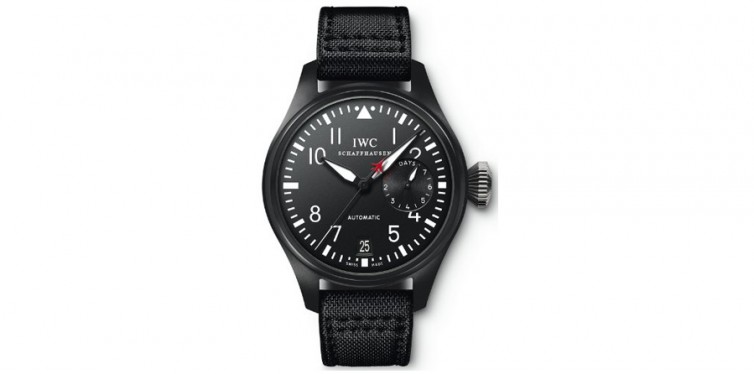 IWC Big Pilot Top Gun Black Dial Automatic Power Reserve Watch