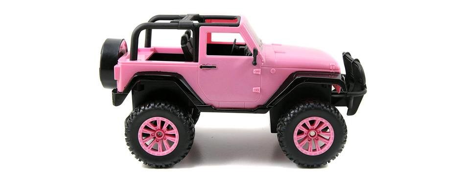 jada toys girlmazing big foot jeep r/c vehicle