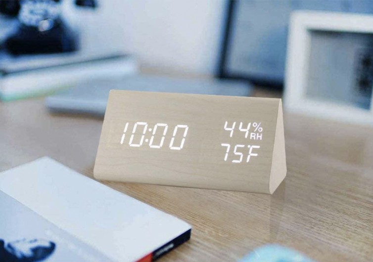 Jall Wooden Alarm Clock Manual