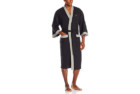 jockey men’s waffle-weave kimono robe