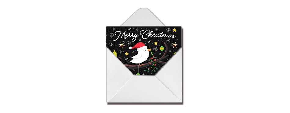 joyin 72 christmas greeting cards collection with envelopes