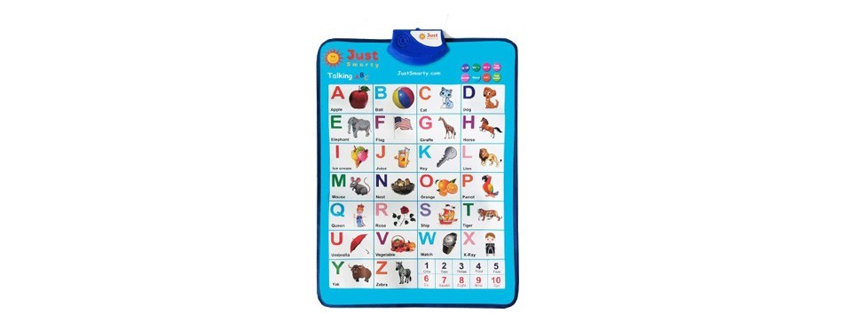 just smarty electronic interactive alphabet wall chart