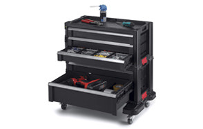 keter 5 drawer modular garage & tool organizer