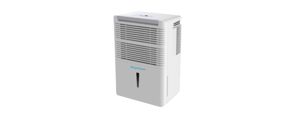 keystone 22-pint dehumidifier with electronic controls