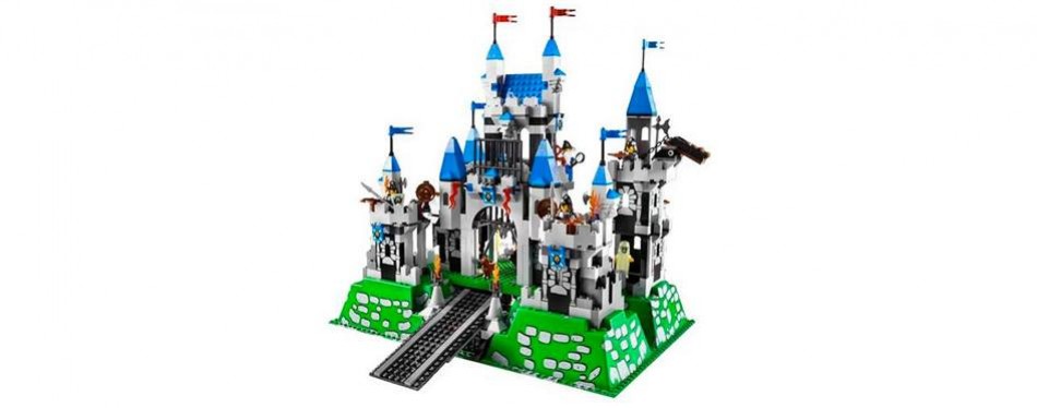 knights castle lego set
