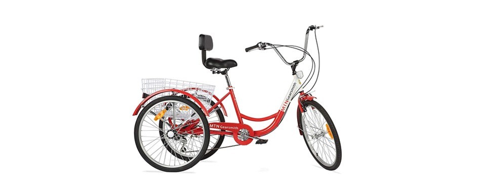 3 wheel bikes for adults with gears