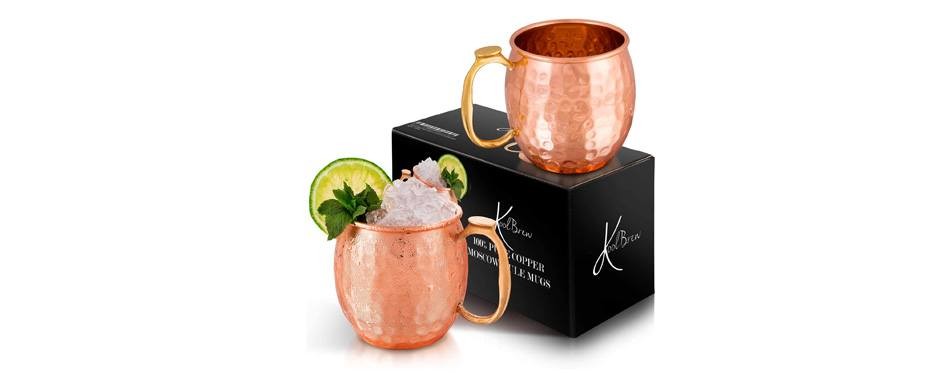 koolbrew moscow mule copper mugs
