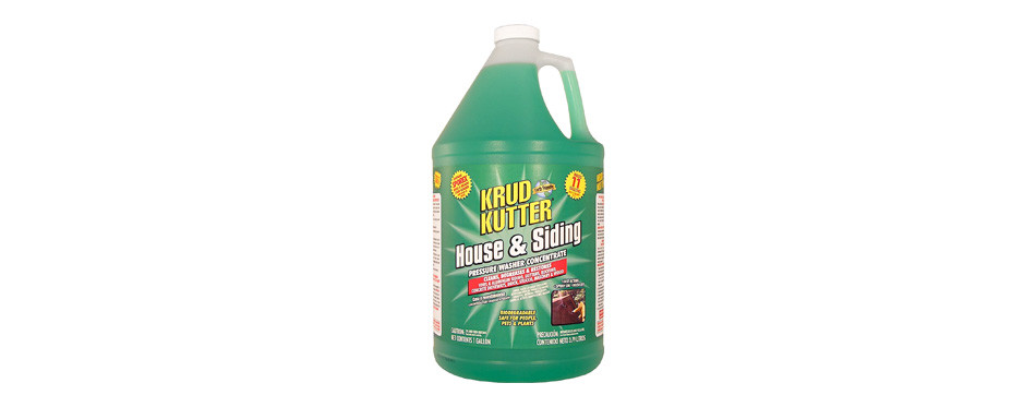 krud kutter hs01 green pressure washer concentrate house and siding cleaner