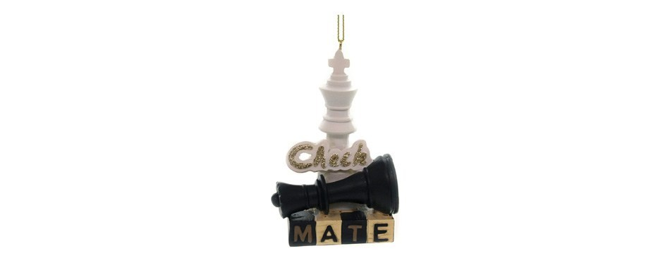 kurt adler chess checkmate ornament