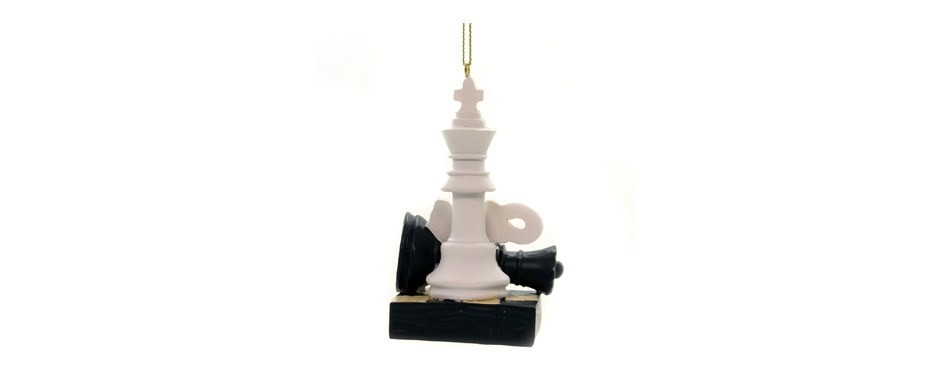 kurt adler chess checkmate ornament