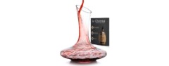 la chateau hand-blown wine decanter