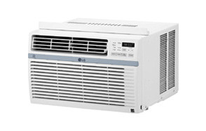 lg window-mounted remote control air conditioner