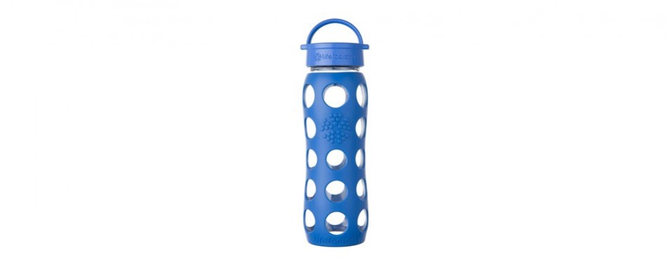 catch glass water bottle