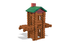 lincoln logs –100th anniversary tin