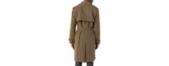 london fog men's plymouth twill belted double-breasted iconic trench coat
