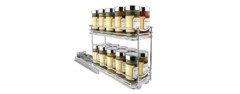 lynk professional slide out double spice rack