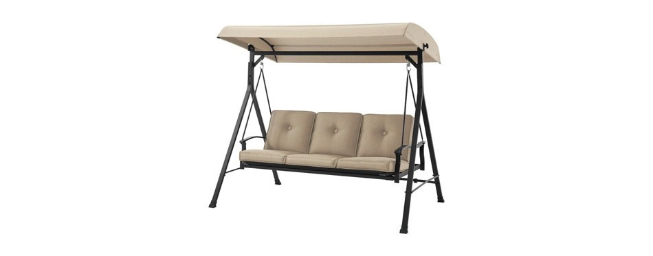 mainstay 3-seat porch & patio swing