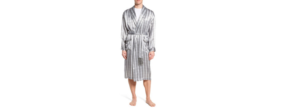 majestic international silk robe