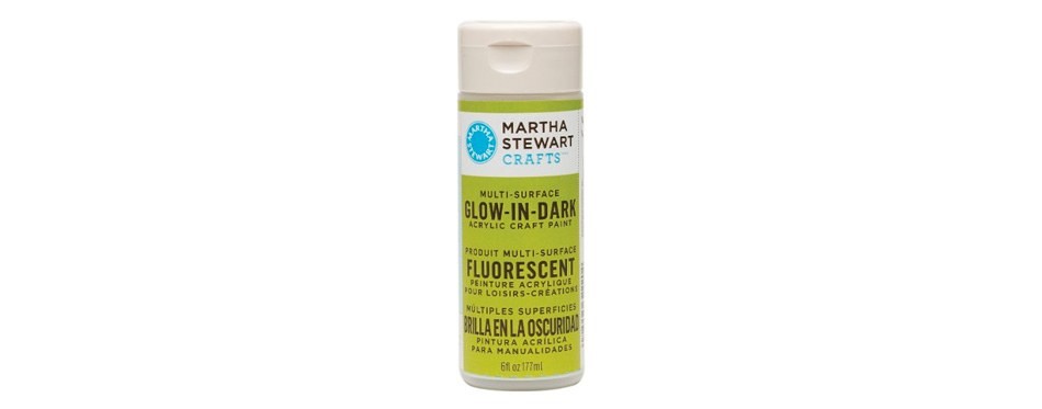 martha stewart glow-in-the-dark paint