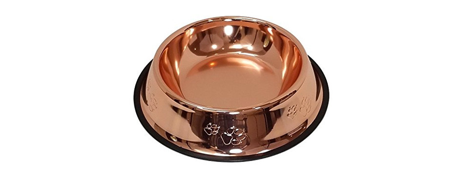melzon petsentials non-skid stylish food bowl