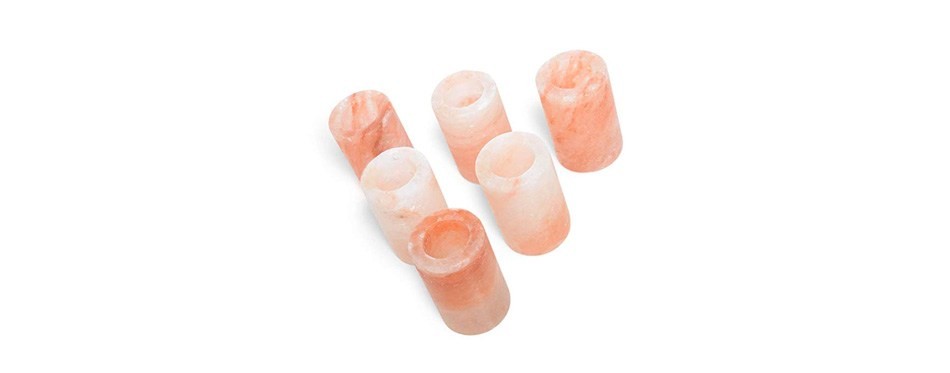 milliard 6 pack premium himalayan salt shot glasses