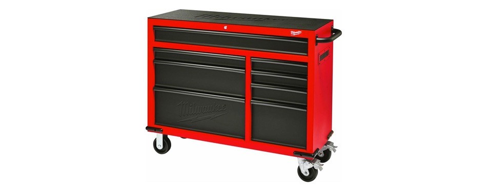 milwaukee heavy duty 8-drawer rolling steel storage cabinet